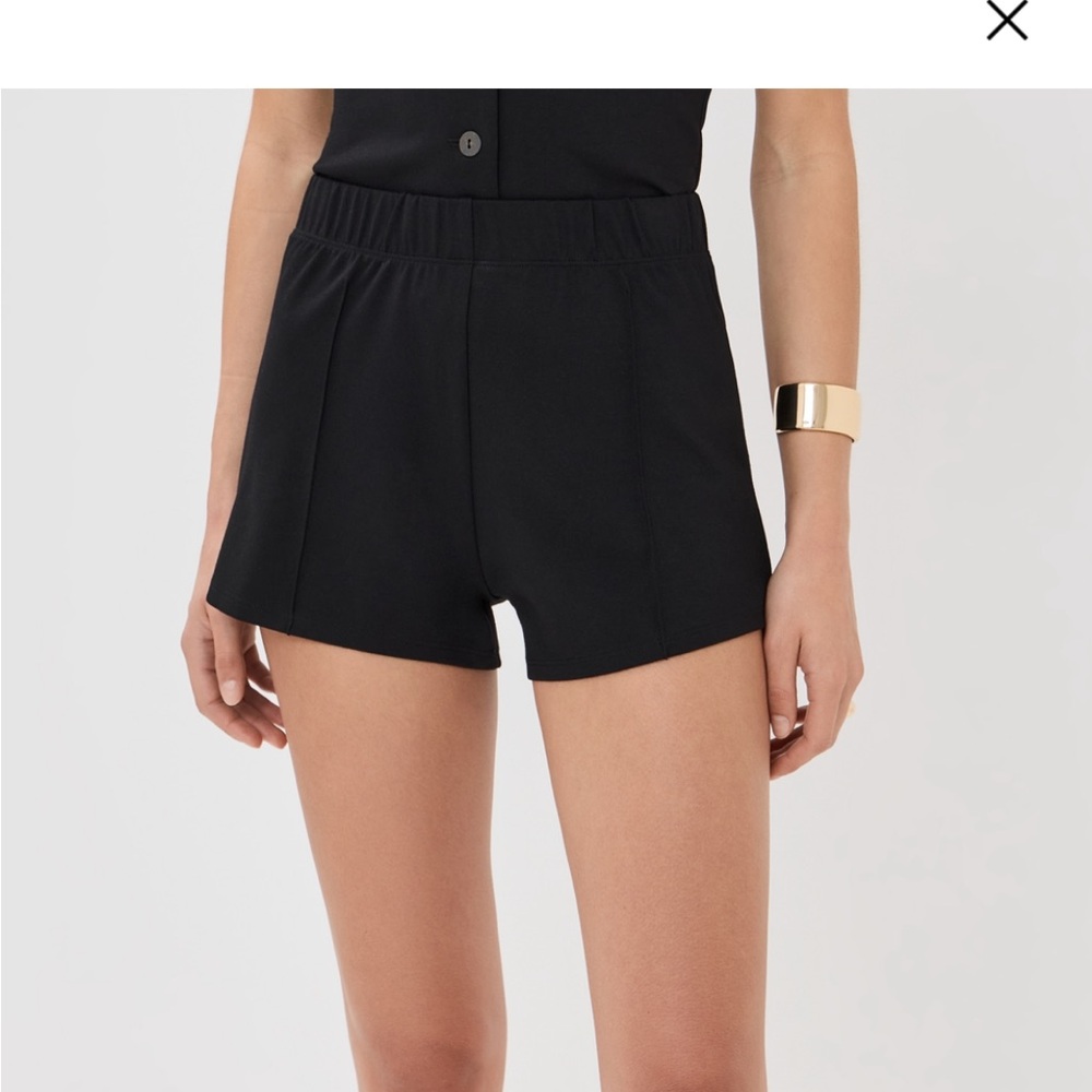 NWOT Le Bop Shopbop Eloise Shorts and Vest Set Medium Black - Picture 4 of 15
